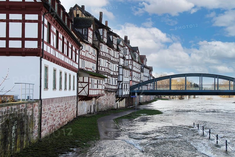 The City Rotenburg an der Fulda in Hesse, Germany