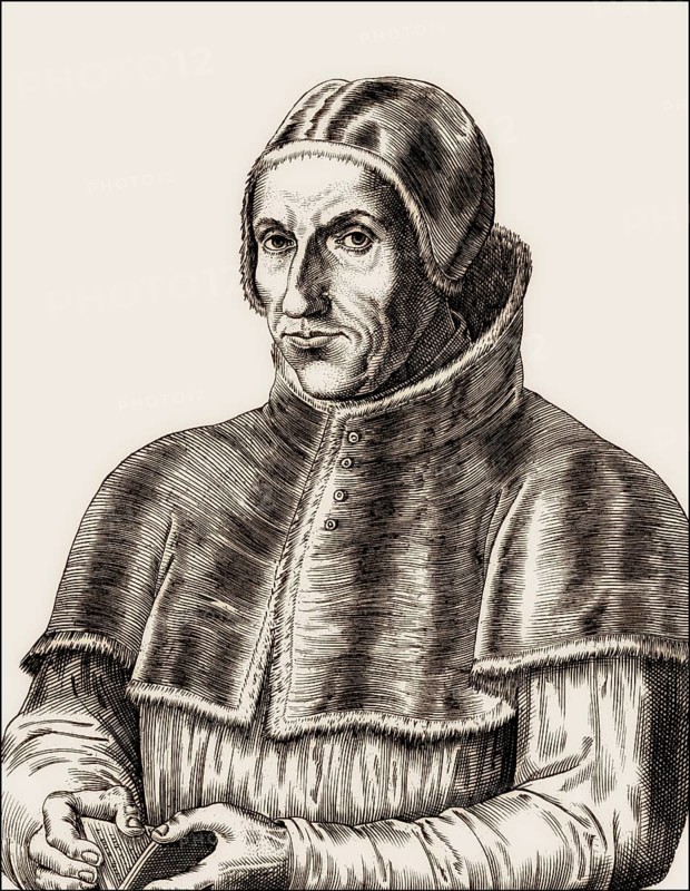 Pope Adrian VI, 1459 – 1523, Bishop of Rome from 1522 to his death