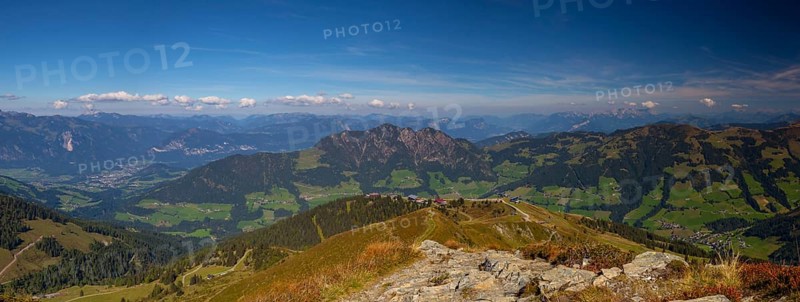 Mountain view .The Alpbachtal is a valley in Tyrol, Austria.One of the most diverse skiing areas in the Kitzbühel Alps