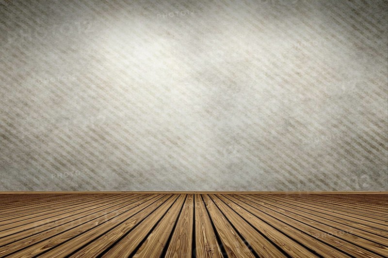 An image of an empty vintage room