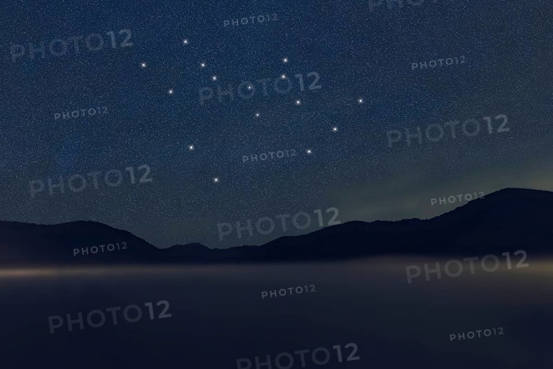 Phoenix star constellation, Night sky, Cluster of stars, Deep space