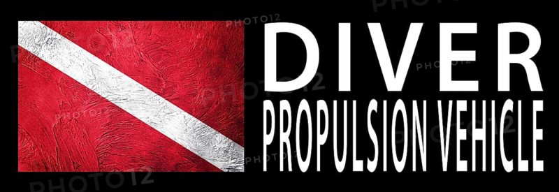 Diver Propulsion Vehicle, Diver Down Flag, Scuba flag, Scuba Diving