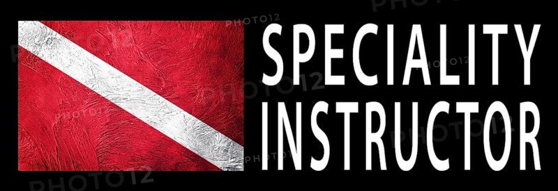 TEC 40 CCR Instructor, Diver Down Flag, Scuba flag, Scuba Diving
