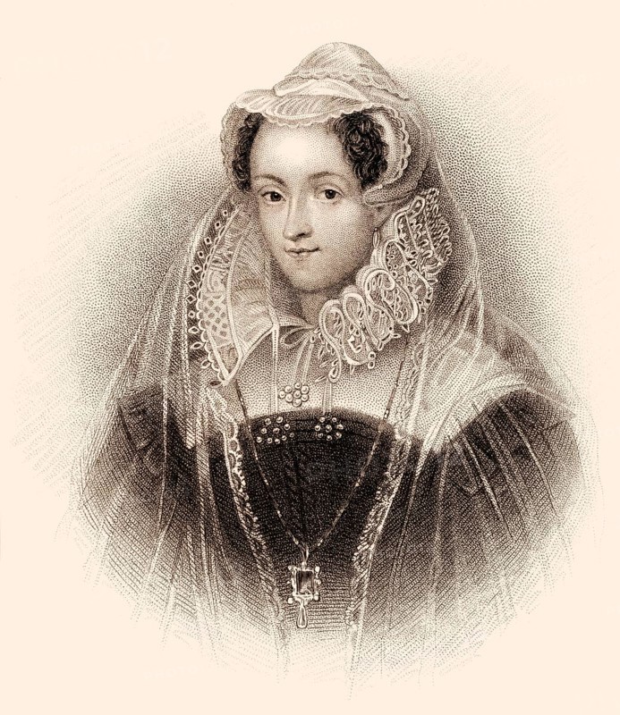 Mary Stuart or Mary I. 1542-1587, Queen of Scotland and France