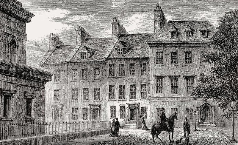 Park Place, town house for Lord Advocate, Ilay Campbell, Edinburgh, Scotland, 19th century