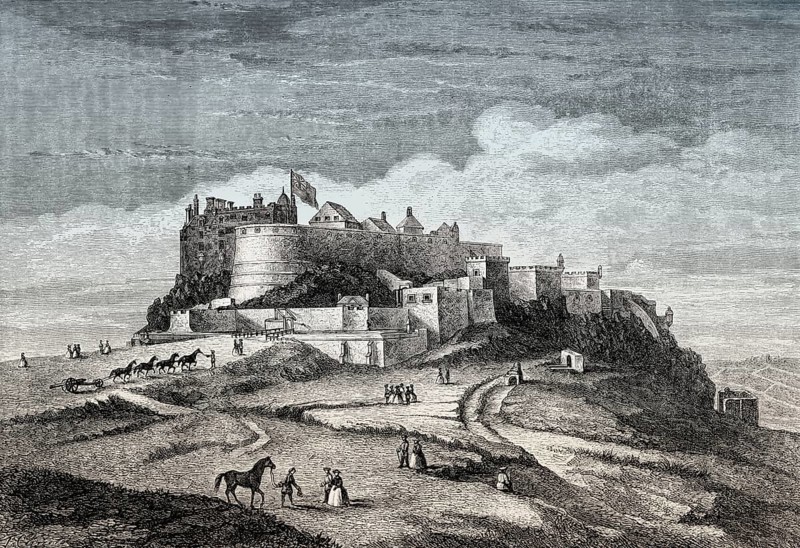 Prospect of Edinburgh from the East in 1779, Scotland, United Kingdom