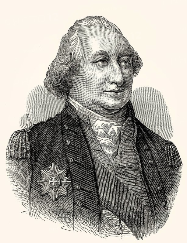 Charles Cornwallis, 1st Marquess Cornwallis, Knight of the Garter, 1738-1805, British General in the American Revolutionary War
