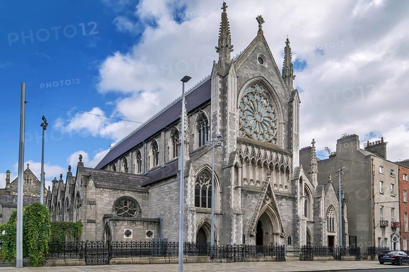 Catholic Saint Saviour's Church in Dublin, Ireland