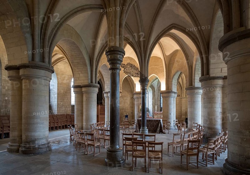Canterbury, Cathedral, crypt to the east