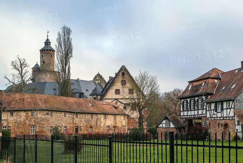 Budingen Castle begins its history from the 12th century, Germany