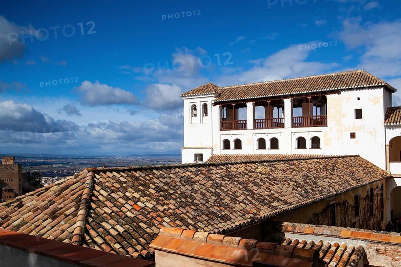 The Alhambra is a palace and fortress complex located in Granada, Andalusia, Spain. It was originally constructed as a small fortress in AD 889 on the remains of Roman fortifications