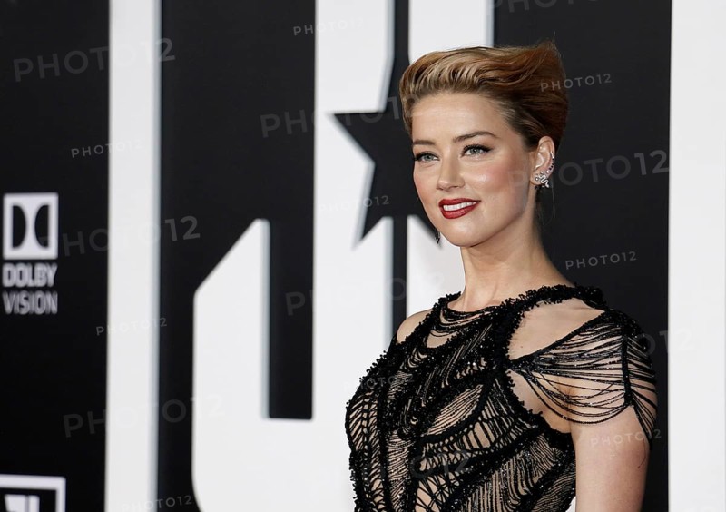 Amber Heard at the World premiere of 'Justice League' held at the Dolby Theatre in Hollywood, USA on November 13, 2017, Hollywood, CA, USA, Los Angeles, California, USA