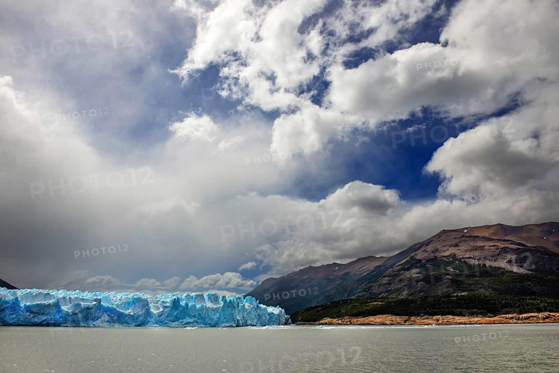 Perito Moreno Glacier, glacier tongue, glacier break, Los Glaciares National Park, Santa Cruz, Patagonia, Argentina