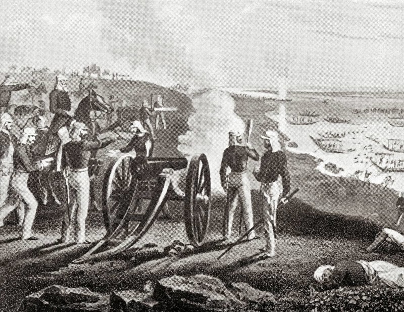 Vincent Eyre at Siege of Arrah during Indian Rebellion of 1857