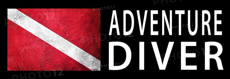 Adventure Diver, Diver Down Flag, Scuba flag, Scuba Diving