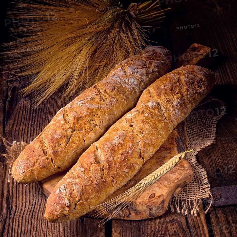 Homemade baguettes