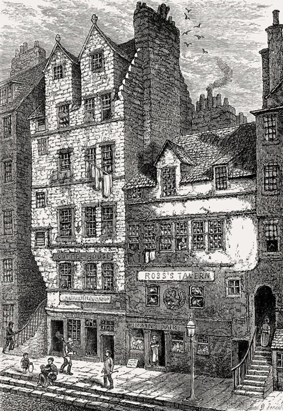 Gladstone's Land, Lawnmarket, Edinburgh, Scotland, 17th century