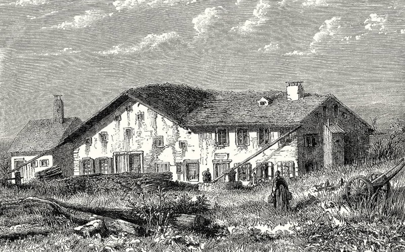 La Chaux-de-Fonds, Neuchâtel, Switzerland, Birthplace of Louis Léopold Robert, 1794 – 1835, a Swiss painter