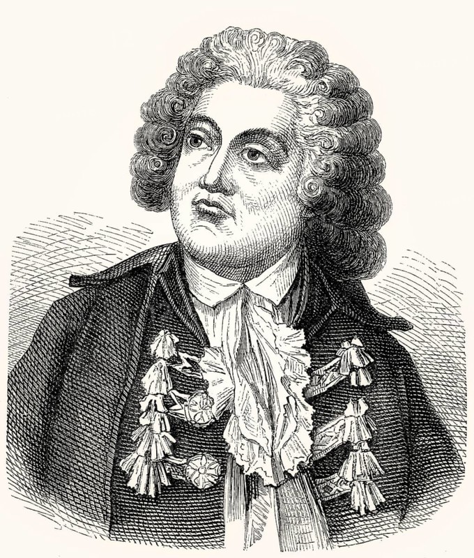 Honoré Gabriel Riqueti, Count of Mirabeau, 1749 – 1791, a leader of the French Revolution