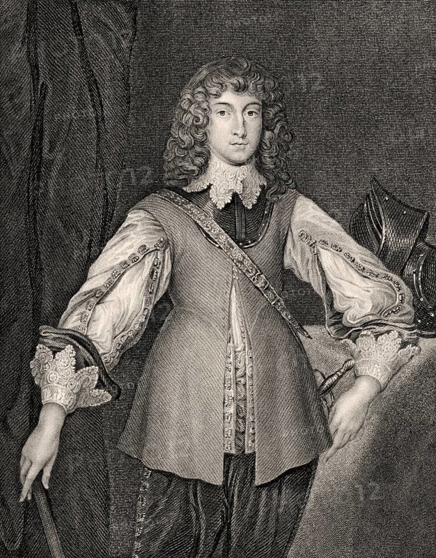 Rupert, Count Palatine of the Rhine, Duke of Bavaria, Duke of Cumberland, Earl of Holderness, Prince Rupert of the Rhine, Ruprecht Pfalzgraf bei Rhein, Herzog von Bayern, 1619-1682, a German soldier, admiral, scientist, sportsman, colonial governor