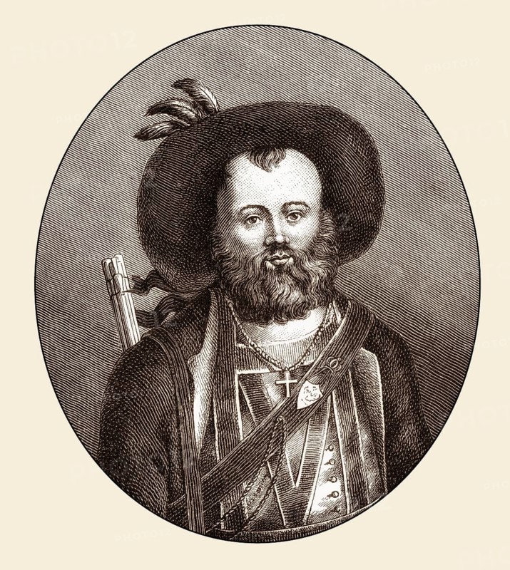 Andreas Hofer, 1767 - 1810, freedom fighter, leader of the Tyrolean uprising of 1809