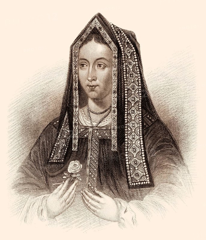Elizabeth of York, 1466-1503, queen consort of England, Great Britain
