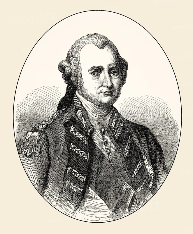 Major-General Robert Clive, 1st Baron Clive or Clive of India, 1725-1774, British officer, From British Battles on Land and Sea, by James Grant