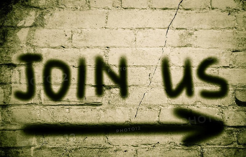 Join Us Concept