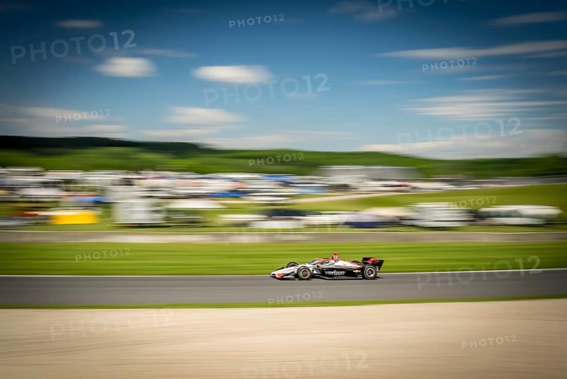 WILL POWER (12) of Toowoomba, Australia practices for the XPEL Grand Prix at Road America in Elkhart Lake, WI