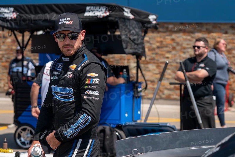 NASCAR Xfinity Series Driver, Daniel Hemric (11) takes to the track to practice for the Cabo Wabo 250 at the Michigan International Speedway in Brooklyn VA