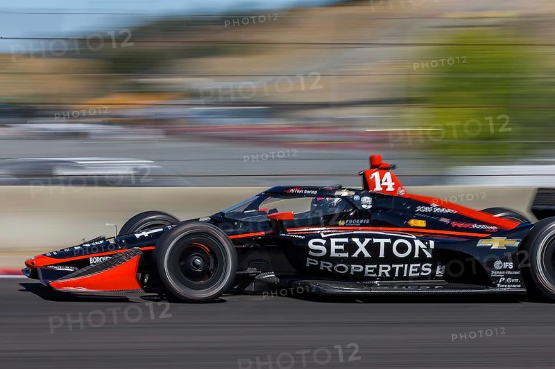 SANTINO FERRUCCI (14) of Woodbury, Connecticut practices for the Firestone Grand Prix of Monterey at WeatherTech Raceway Laguna Seca in Salinas, CA