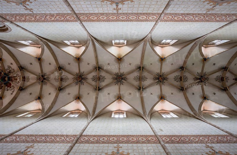 Bad Urach, Collegiate Church of St Amandus, St Amandus, vault in the nave