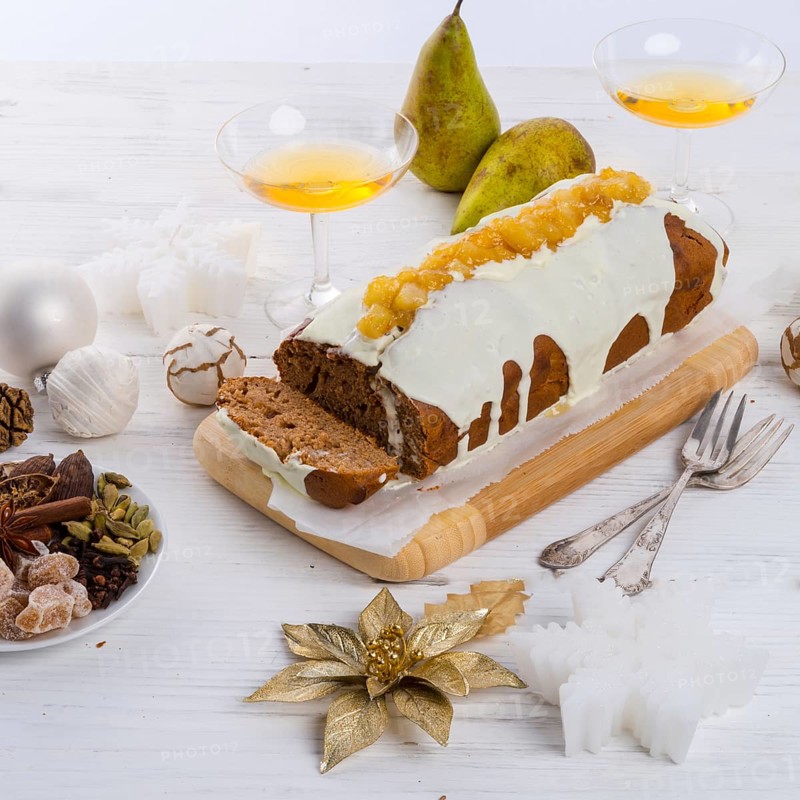 French Christmas cake