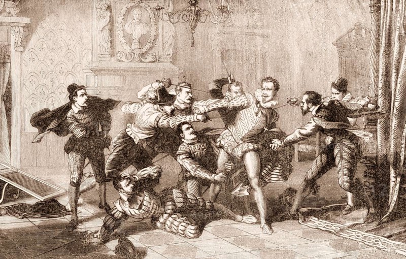 Henry I, Duke of Guise, 1550 – 1588, assassinated by the bodyguards of King Henry III