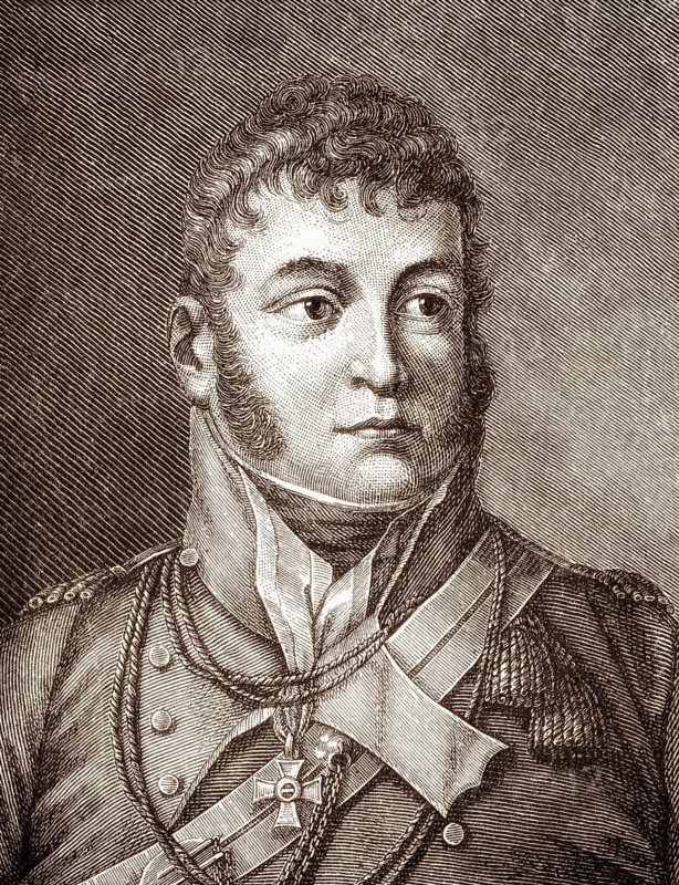Karl Philipp Fuerst zu Schwarzenberg, 1771 - 1820, an Austrian field marshal and ambassador in Paris