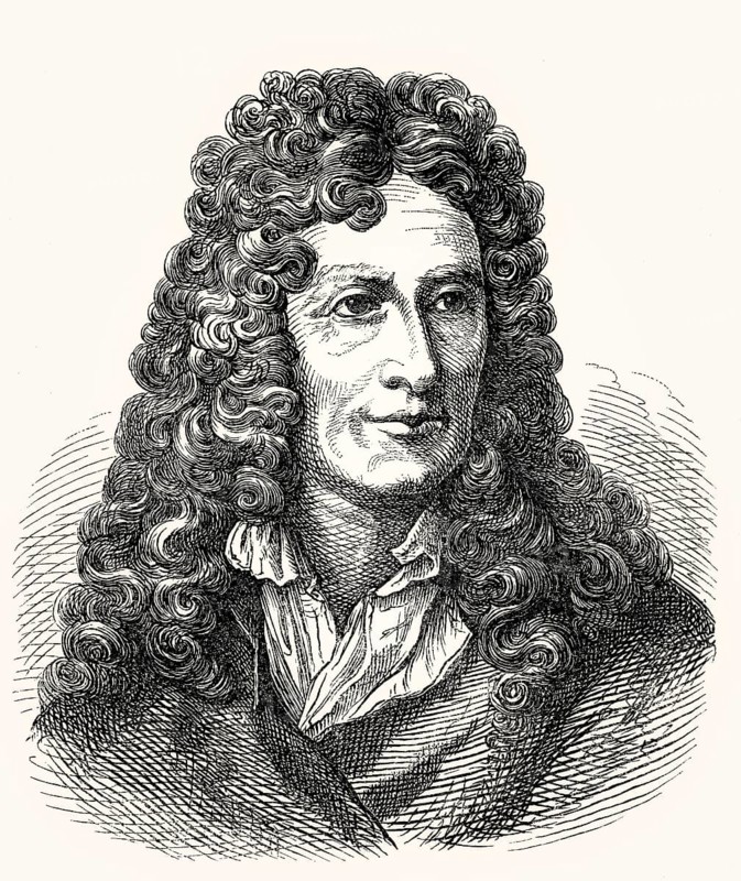 Nicolas Boileau-Despréaux, 1636 –1711, a French poet and critic