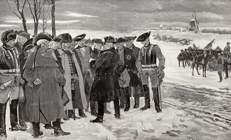 Frederick II, battle of Leuthen, Seven Years' War