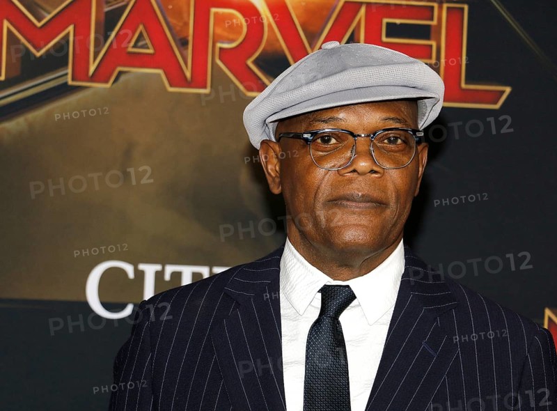 Samuel L. Jackson at the World premiere of 'Captain Marvel' held at the El Capitan Theater in Hollywood, USA on March 4, 2019., Hollywood, California, USA