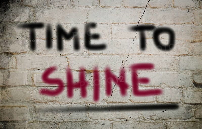 Time To Shine Concept