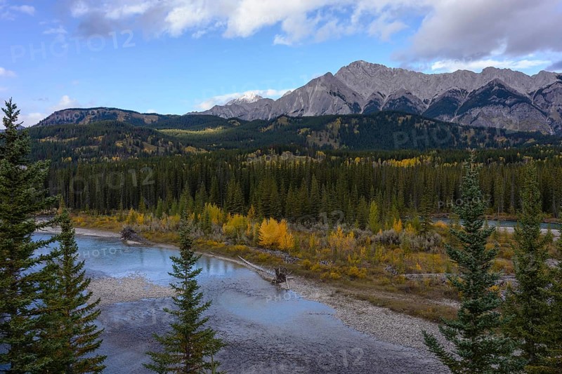 Bow River Banff National Park Alberta sunrise