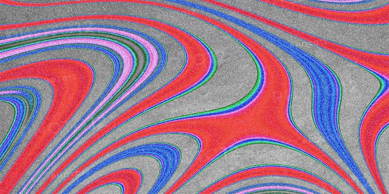 Colorful fluid art, glitter colorful metallic swirls, swirl background
