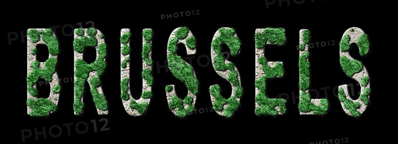 Brussels Reforestation and Biophilia, Brussels Green Typography