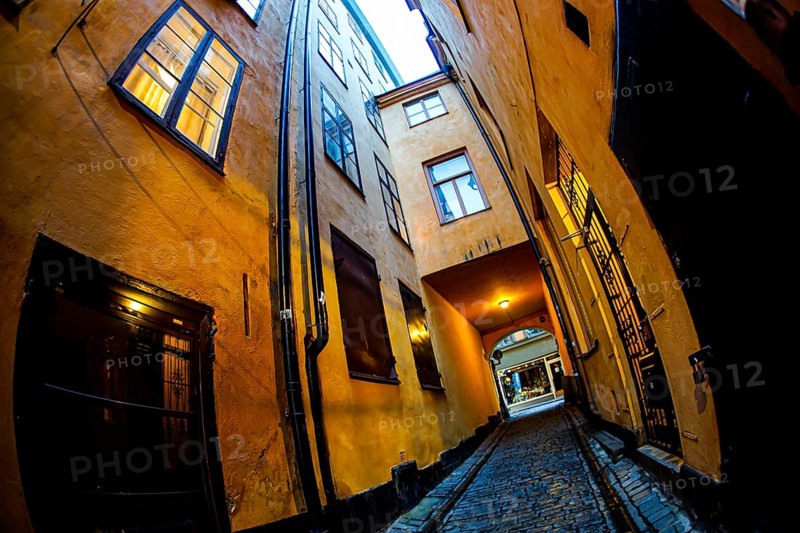 Stockholm Gumlastans Old Town. Shooting Location: Sweden, Stockholm