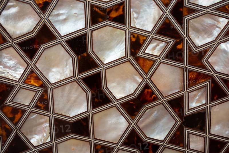 Ottoman art example of Mother of Pearl inlays