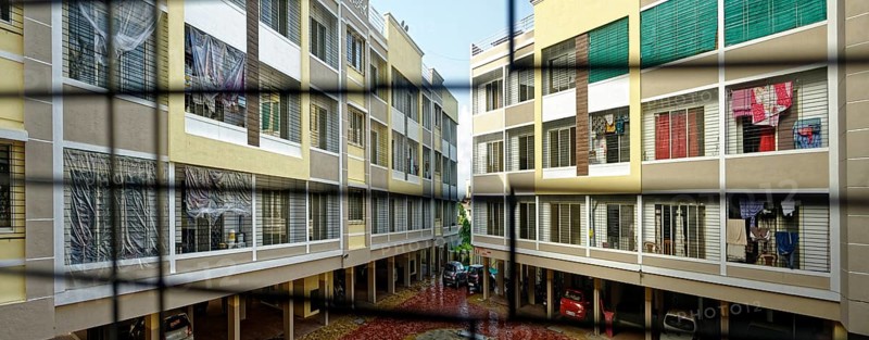 Buildings, alibag, raigad, Maharashtra, India, Asia