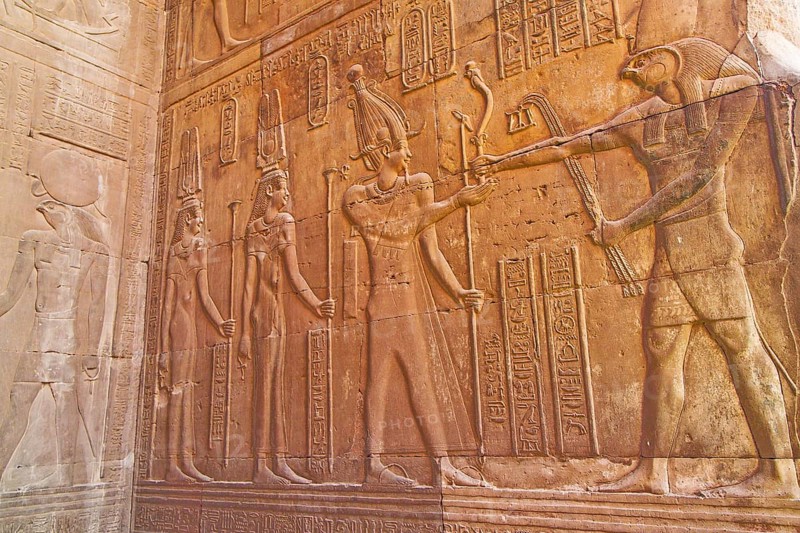 The picturesque double temple of Kom Ombo in Egypt, Africa. Austria