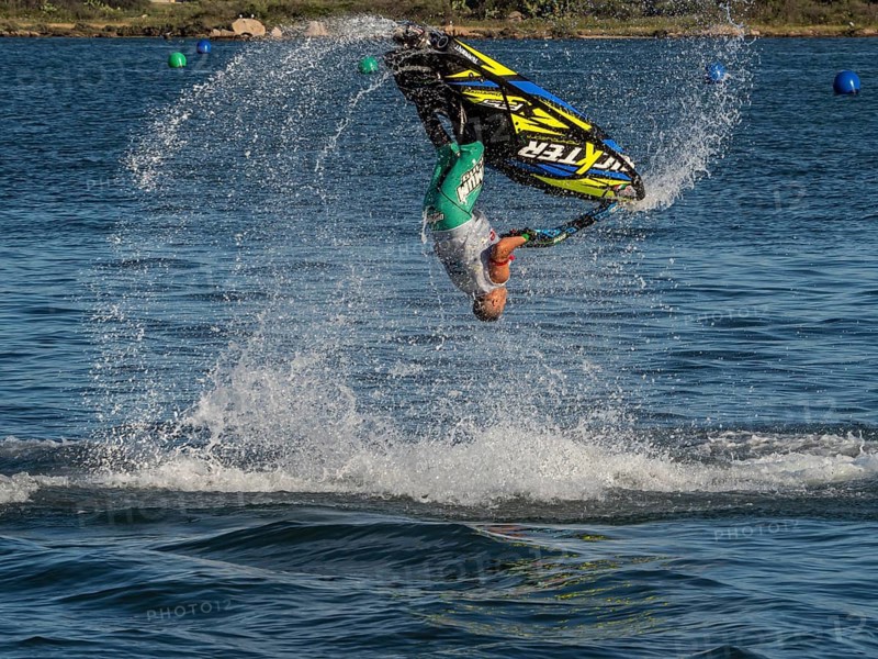 Olbia, Italy - September 16 - 20192 Aquabike world Championship gran prix of Italy