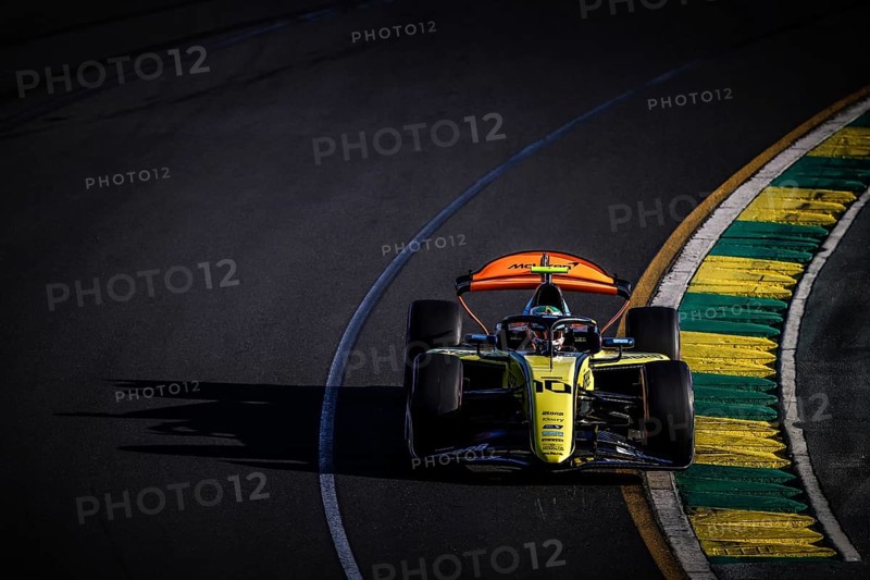 MELBOURNE, AUSTRALIA, MARCH 22: Gabriel Bortoleto of Brazil and Invicta Racing during qualifying at the 2024 Formula 2 Australian Grand Prix at Albert Park in Melbourne, Australia