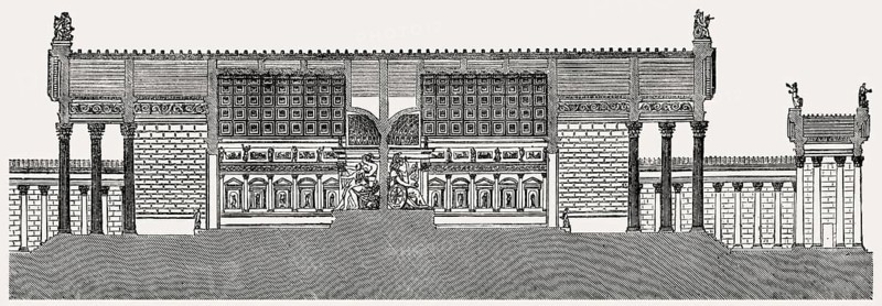The Temple of Venus and Roma, Ancient Rome, Reconstruction