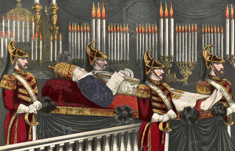 Death of Pope Pius IX, 1792 - 1878, Giovanni Maria Mastai-Ferretti